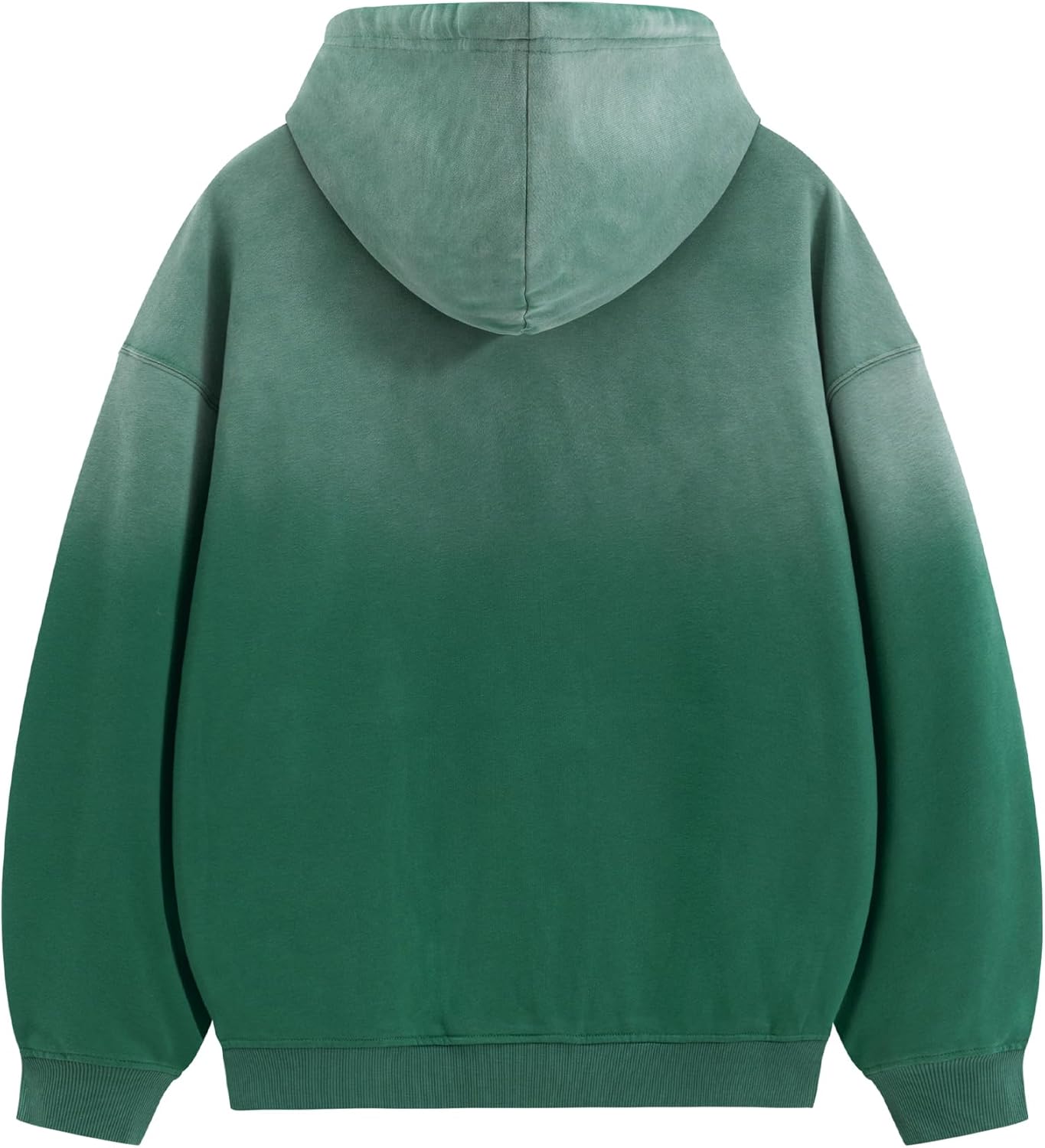 Aelfric Eden Essential Hoodies For Men Acid Wash Gradient Oversized Heavyweight Cotton Plain Hooded Sweatshirt Unisex - Image 2