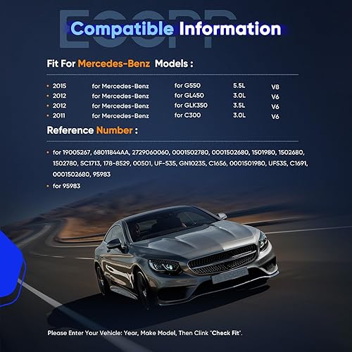 Vista 990 de ECCPP Bobinas de encendido portátiles de repuesto para automóvil compatibles con Infiniti I30/para Nissan Maxima 3.0L V6 2000-2001 Reemplazo