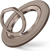Vista 27 de SYNCWIRE Soporte de Anillo Magnético para Teléfono para MagSafe, Rotación de 360°, Soporte de Agarre para Teléfono Celular, Anillo para Dedo Atril