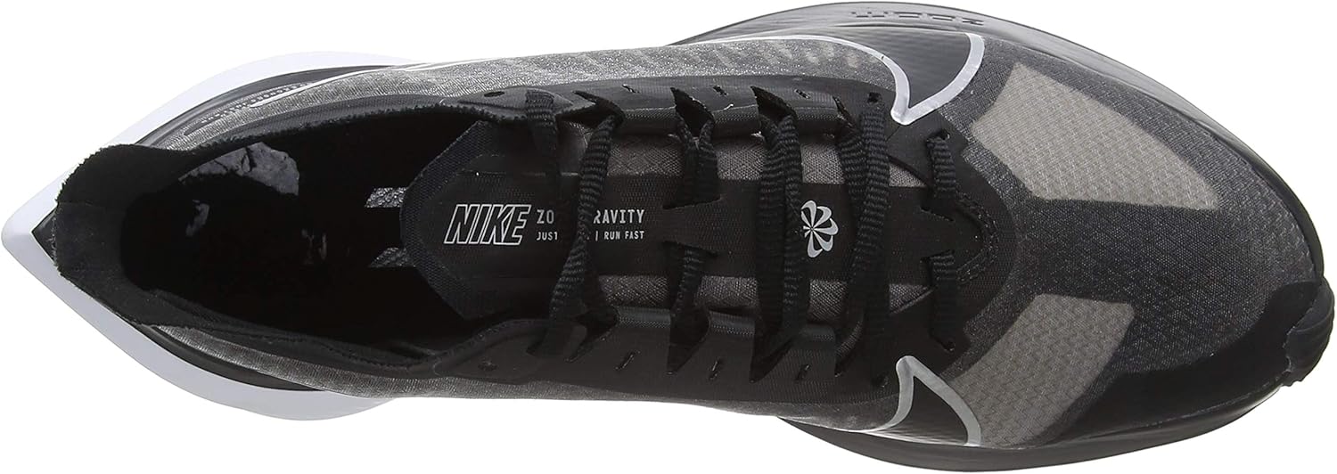 NIKE Women's Training Shoes 8.5 Black Black Metallic Silver Wolf Grey White 002