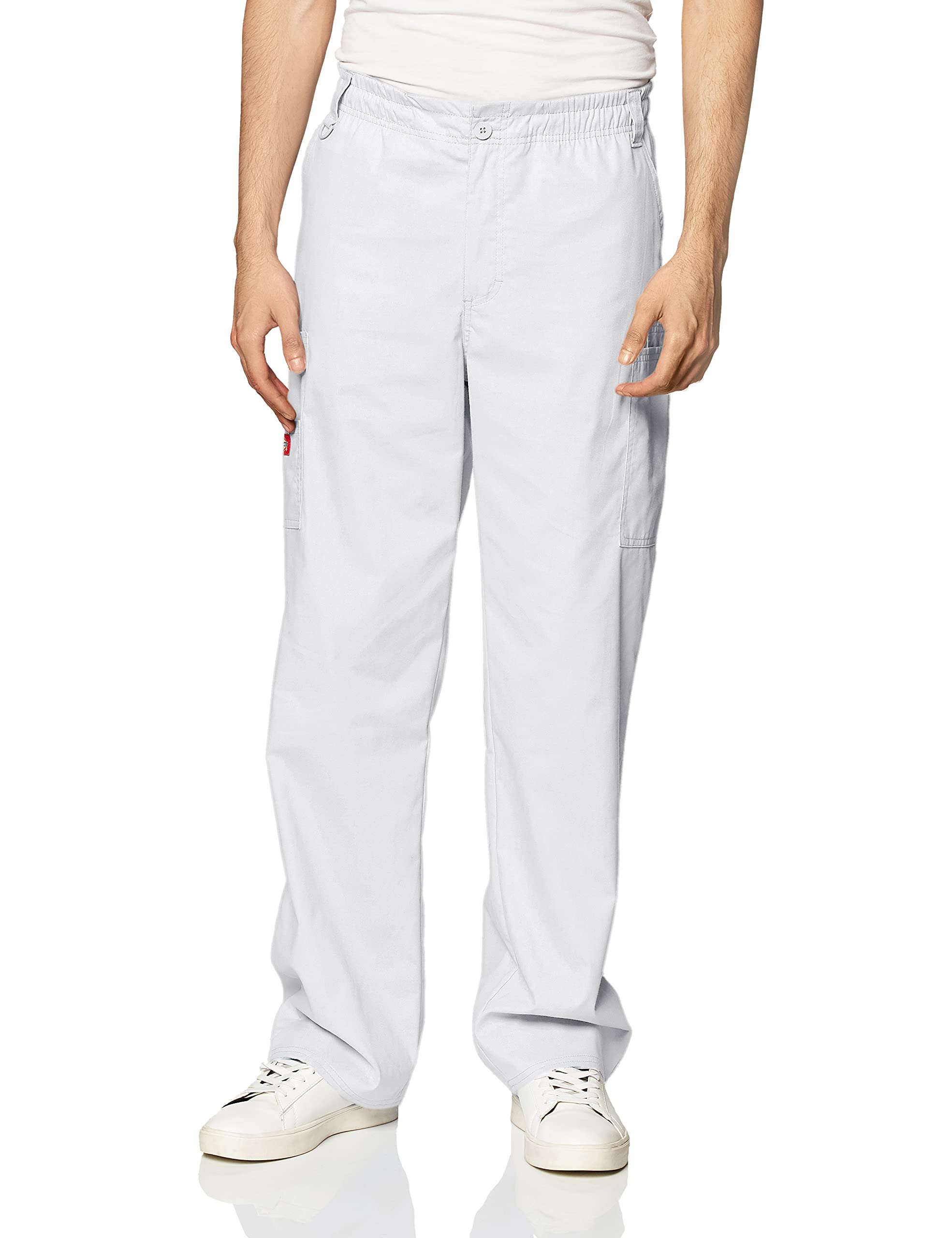 DickiesMen's Pull-On Pant with 7 Pockets Elastic Waistband with Button Closure 81006