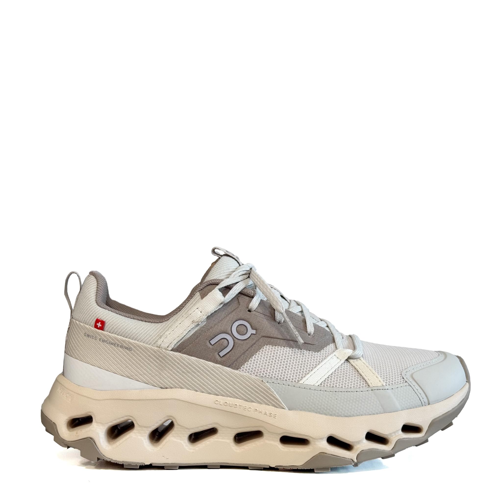On Running Women's Beige Running Shoes, 4 Uk, Taupe Cloudhorizon Max Grip Shoes