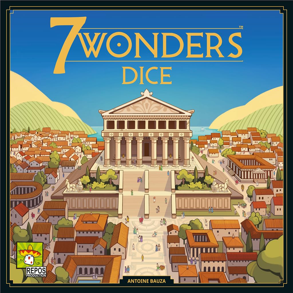 Repos | 7 Wonders Dice | Juego de Mesa | Desde 10 años | 2-7 Jugadores | Tiempo de reproducción: 25 Minutos | Versión FR/NL