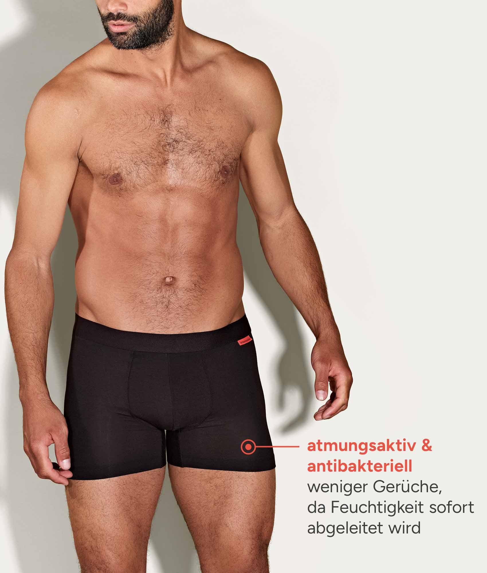 Undiemeister Herren Boxershorts aus Baumwolle/Mellowood - Premium Unterhosen für Männer