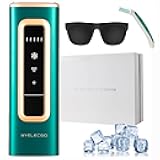 Laser Hair Removal Device, IPL Hair Removal Device with Ice Cooling Care, Safe, long-lasting and Virtually Painless treatment, unlimited flashes 1,000,000+ for Women and Men