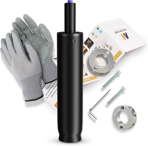 MASTERY MART Kit de repuesto de cilindro de gas para silla de oficina, pistón neumático hidráulico resistente de 4 pulgadas, capacidad de 1000
