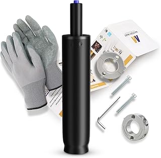 MASTERY MART Office Chair Gas Cylinder Replacement Kit, 4" Stroke Heavy Duty Hydraulic Pneumatic Piston, 1000 lbs Capacity, Universal Fit for Desk Chairs, Easy Installation with Removal Tool & Gloves