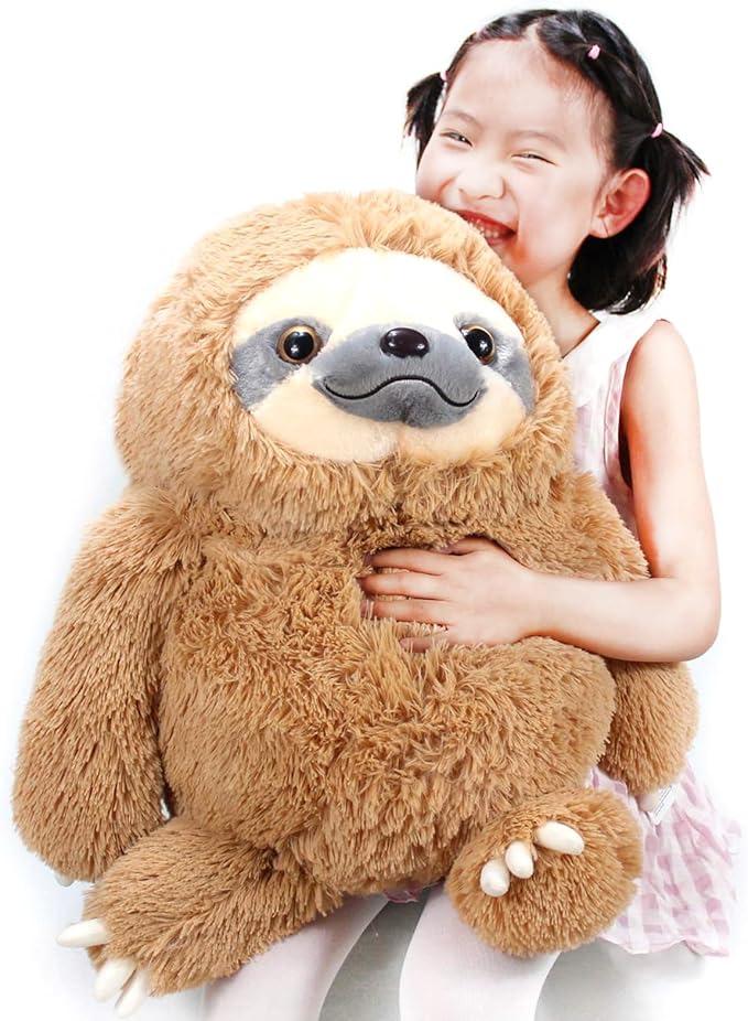 Peluche Oso Perezoso Grande Winsterch 20 Pulgadas Marrón miniatura 3