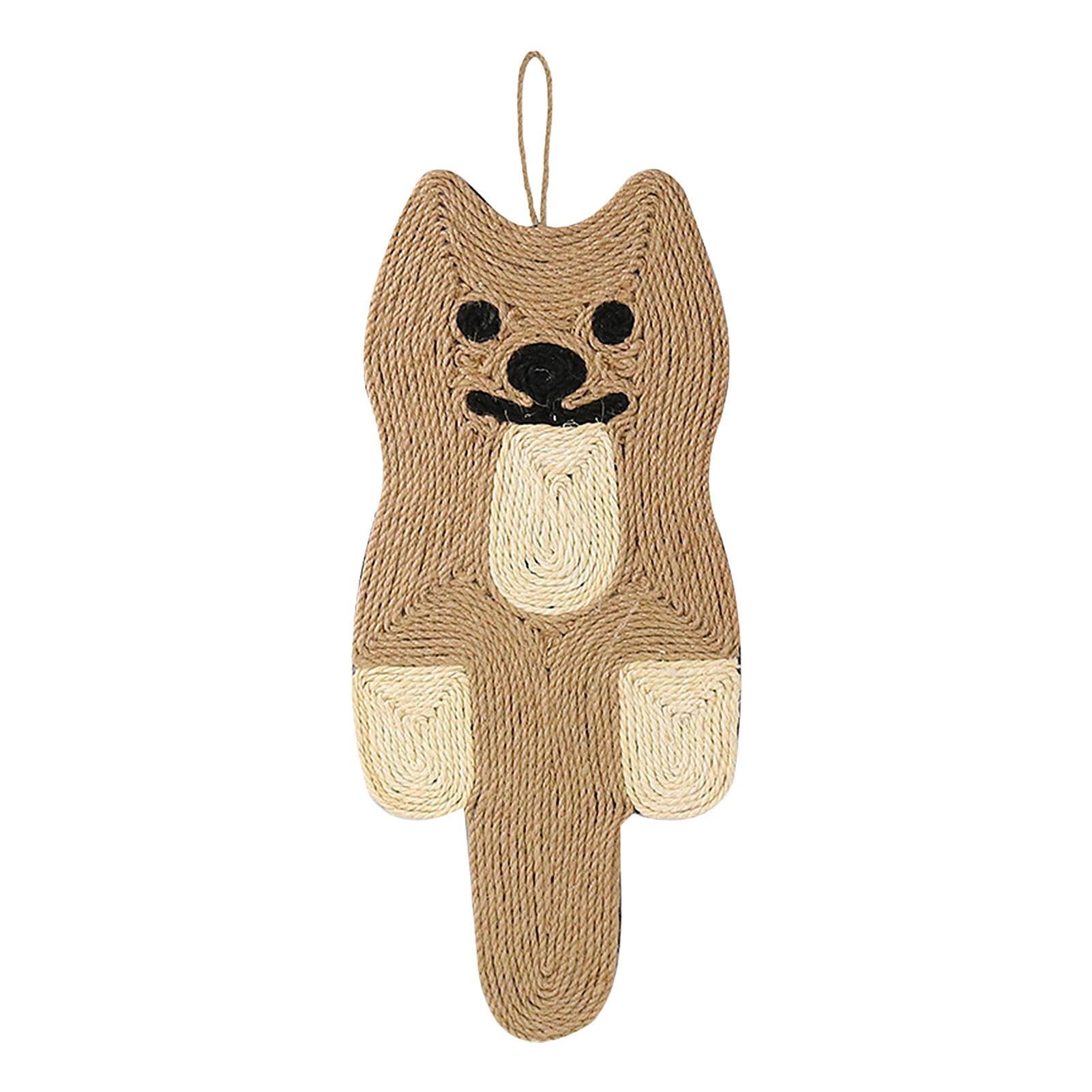 Tiragraffi Per Gatti 60x30 Cm Con Cuccia Integrata - In Sisal E Cartone, Multifunzione - Foto 7