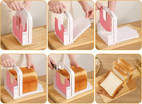 Bread Cutter Folding Manual Handhold Loaf Cutter