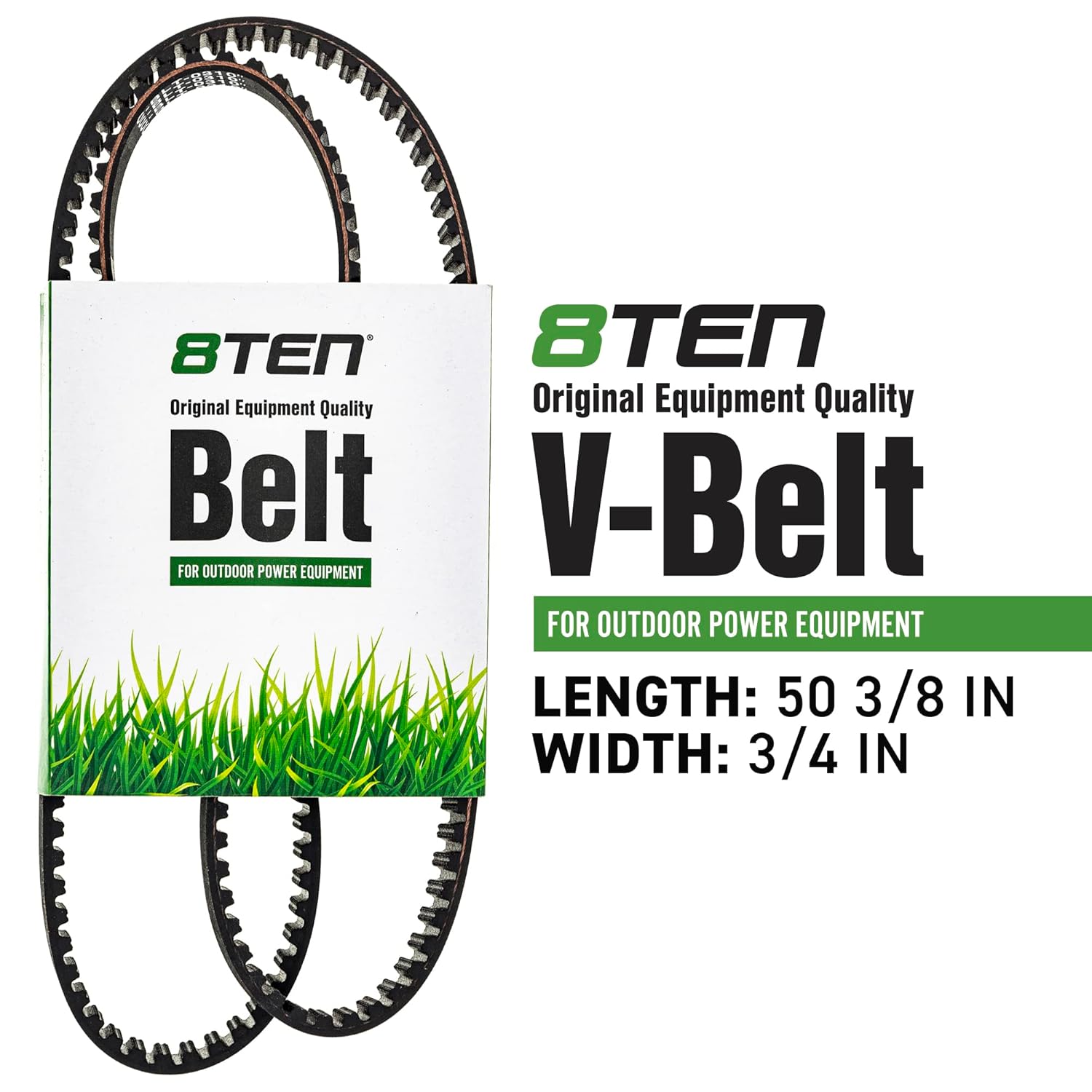 8TEN Cogged Belt for Cub Cadet MTD Troy Bilt CC760 CC760ES CC800 TBWC33 TBWC33XP 954-04136 754-04136
