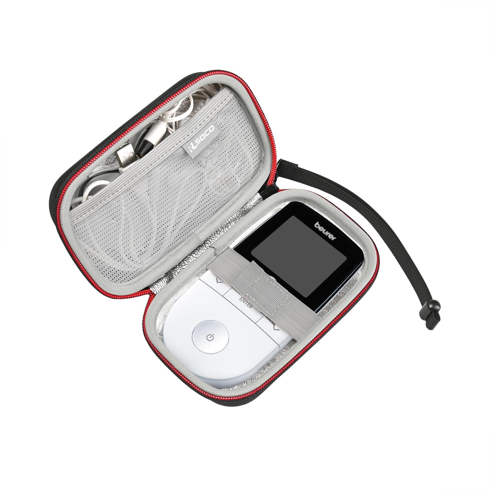 RLSOCO Carrying Case for Beurer EM59/EM49 PainFree Digital TENS/EMS Device (Case Only)