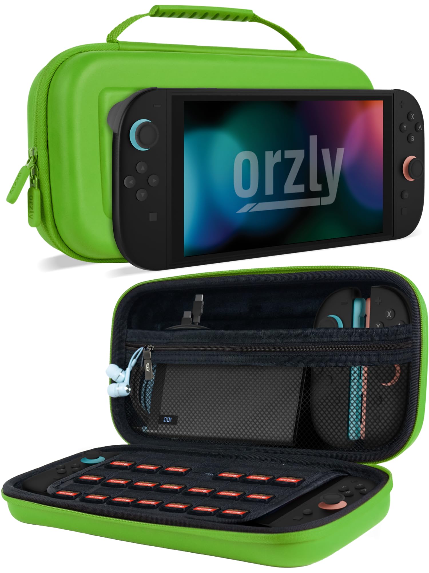 【美品】Nintendo Switch本体＆microSDカード＆ソフトケース Amazon.com: Orzly Case Compatible with Nintendo Switch 2