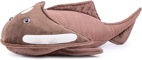 Vista 26 de ZHONGXIN MADE Juguete de peluche realista con microorganismo cámbrico – Simulación de 20 pulgadas de criatura marina del Cámbrico Microdictyon