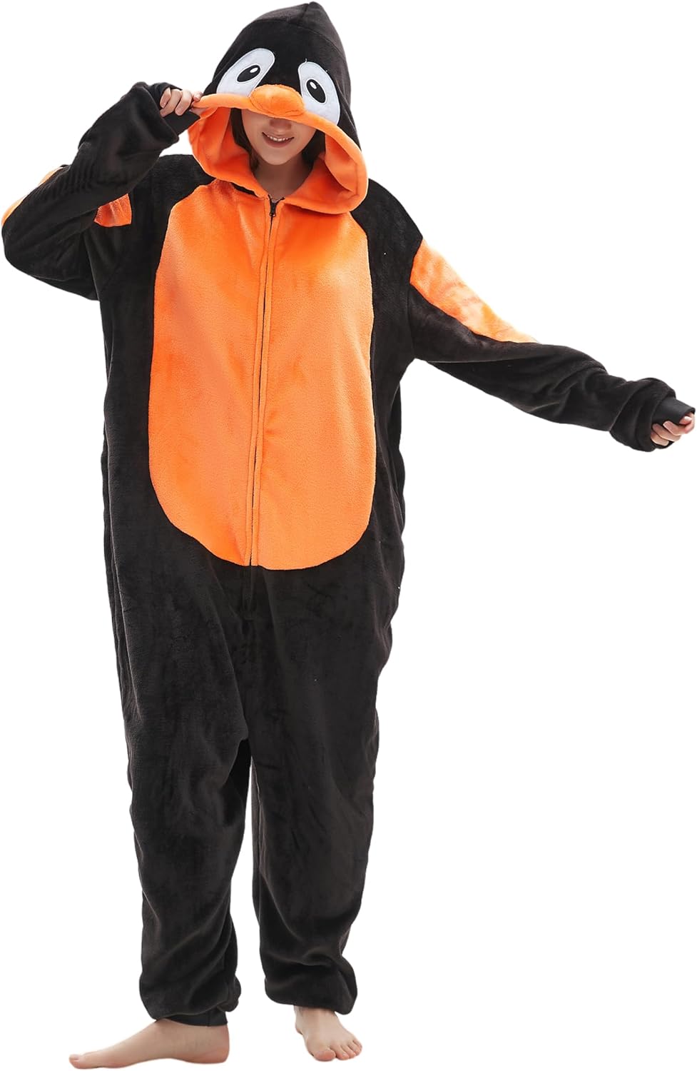 CuteOn Unisex Animal Onesie Pajamas Cosplay Halloween Costume Christmas Sleepwear Homewear for Adult Kids - Image 4