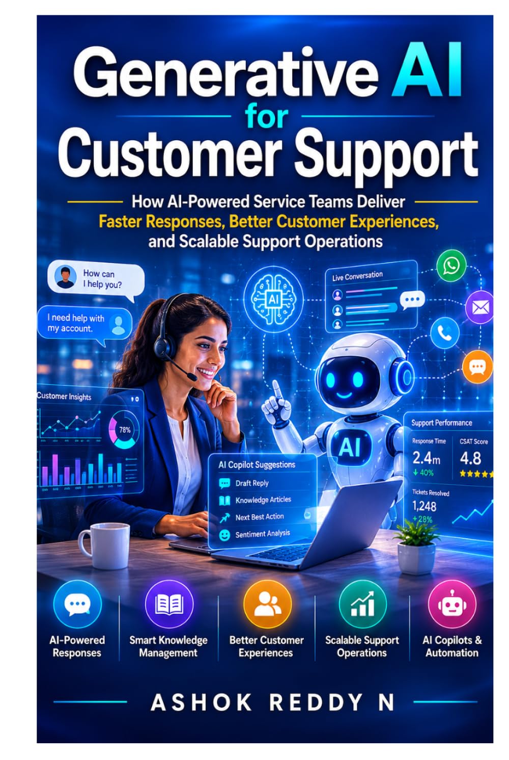 Generative AI for Customer Support: How AI-Powered Service Teams Deliver Faster Responses, Better Customer Experiences, and Scalable Support Operations