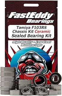 FastEddy Bearings Compatible with Tamiya F103RS Chassis Kit Ceramic Sealed Bearing Kit
