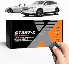 Start-X Remote Starter Kit for Mazda 3 (2014-18), 6 (2014-21), CX-3 (2016-22), CX-5 (2013-25), CX-9 (2016-23), and MX-5 Miata (2016-23) Vehicles | Plug & Play Install | Lock 3X to Remote Start
