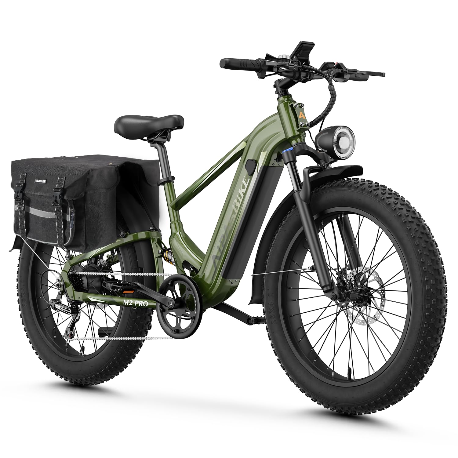 M2 Pro Electric Bike for Adults, 1800W Peak Motor, 85-Mile Long Range