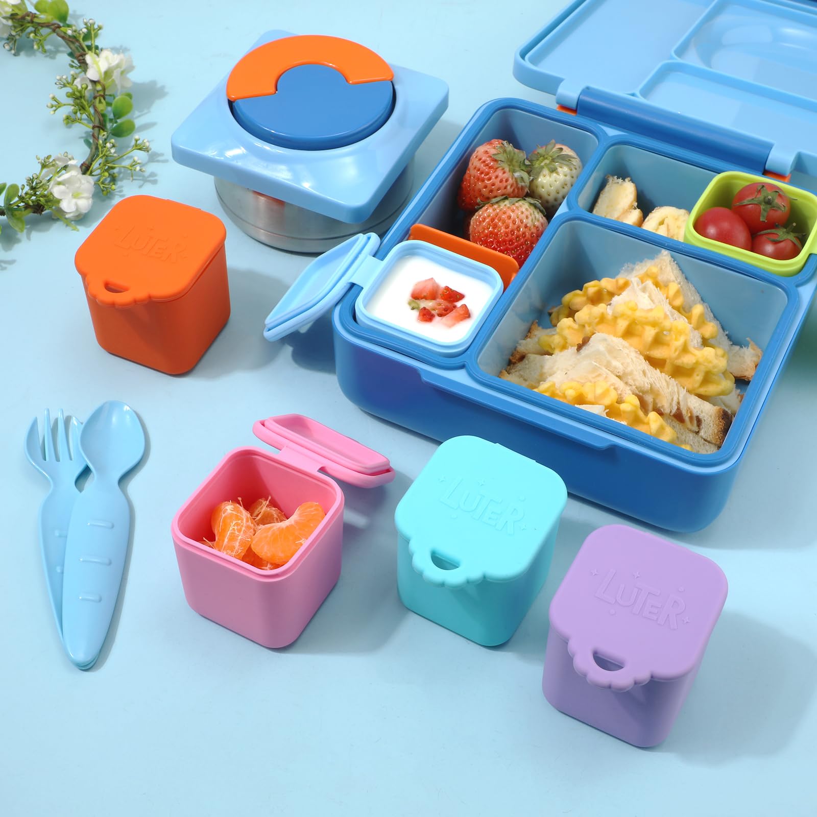 Récipients Lave-vaisselle Lot De 6 Pots à Sauce En Acier Inoxydable - Mini Récipients Réutilisables Pour Vinaigrette Et Épices Pot à Sauce En Acier Inoxydable 304