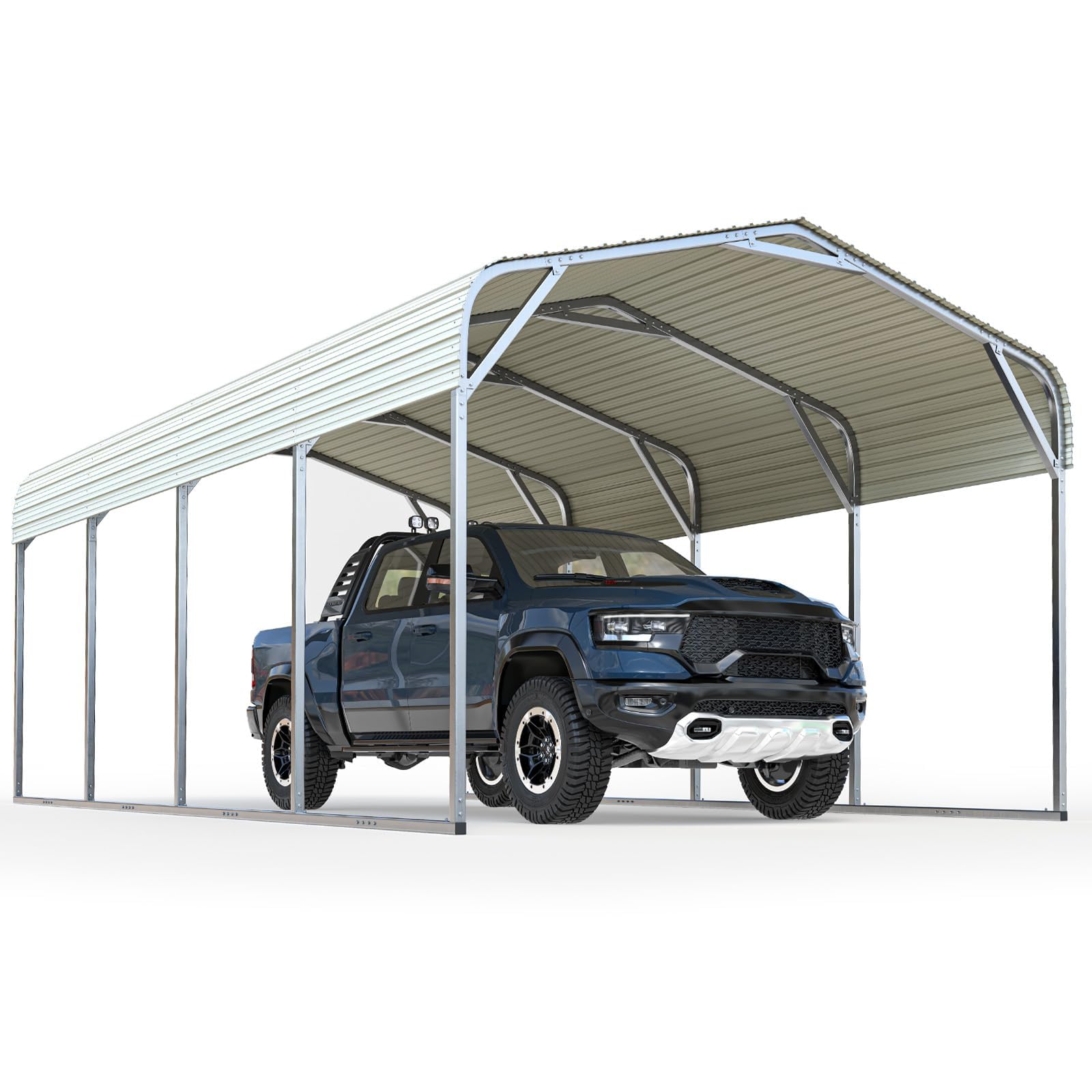 Quictent 12x20 FT Heavy Duty Metal Carport