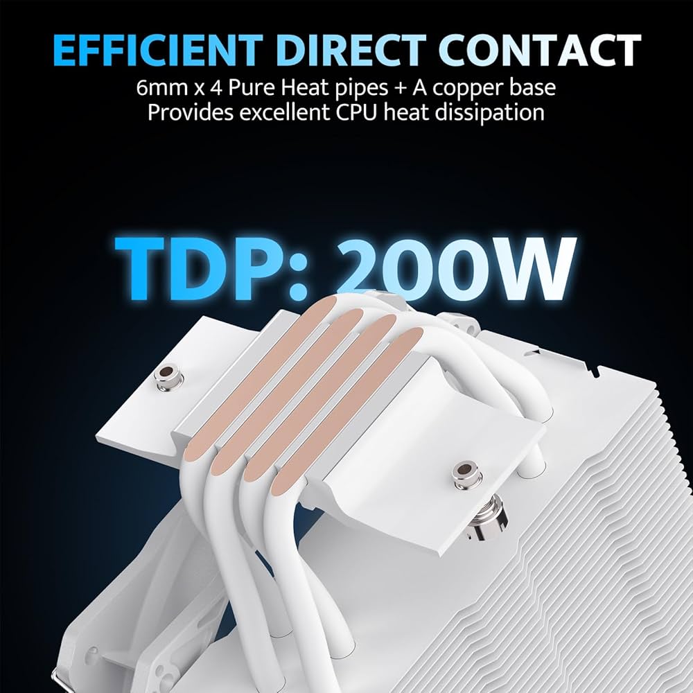 Amazon.com: darkFlash Z4Pro Mist CPU Cooler, 120mm Single-Tower Amazon.com: darkFlash Z4Pro Mist CPU Cooler, 120mm Single-Tower