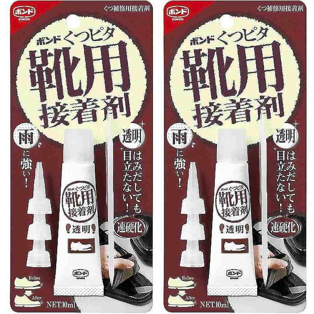 Amazon.co.jp: コニシ ボンド くつピタ 透明 #04923 2個セット : 産業