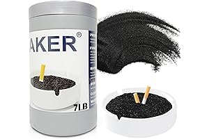 Ashtray Sand: Fine Washables 7 lb Silica Sand for Ashtrays