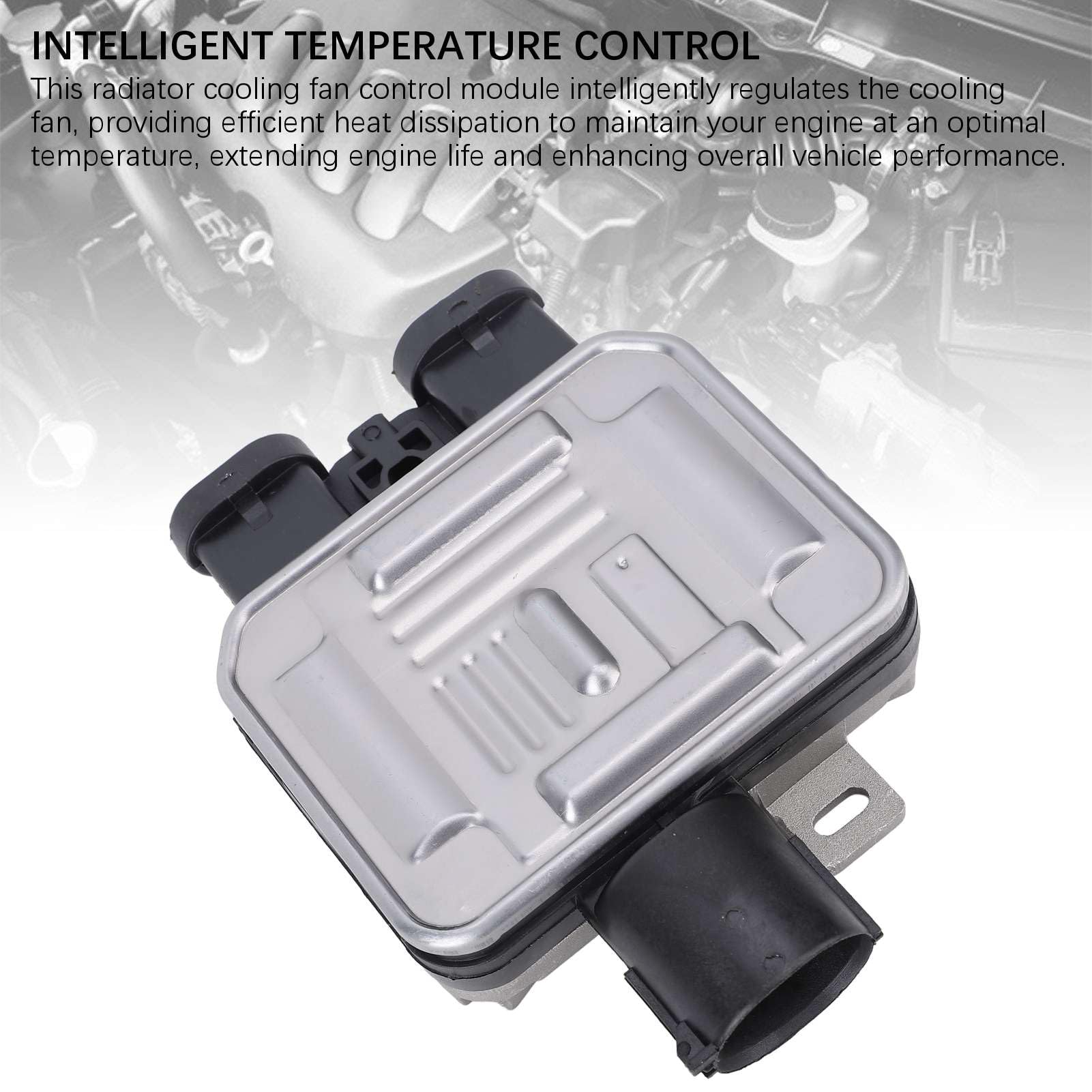 Haofy LR045248 Sostituzione per LR2 2, LR100364 Sport, Efficiente Modulo di Controllo della Ventola di Raffreddamento a Radiatore Materiale Metallico per S60 S80 V60 V70 XC60 XC70,