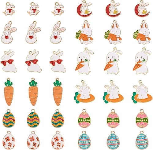 Vista 144 de Cheriswelry 30 dijes de aleación de cono de pino y ardilla, chapados en oro claro, con forma de cono de pino y ardilla, adornos colgantes de 0.47 a