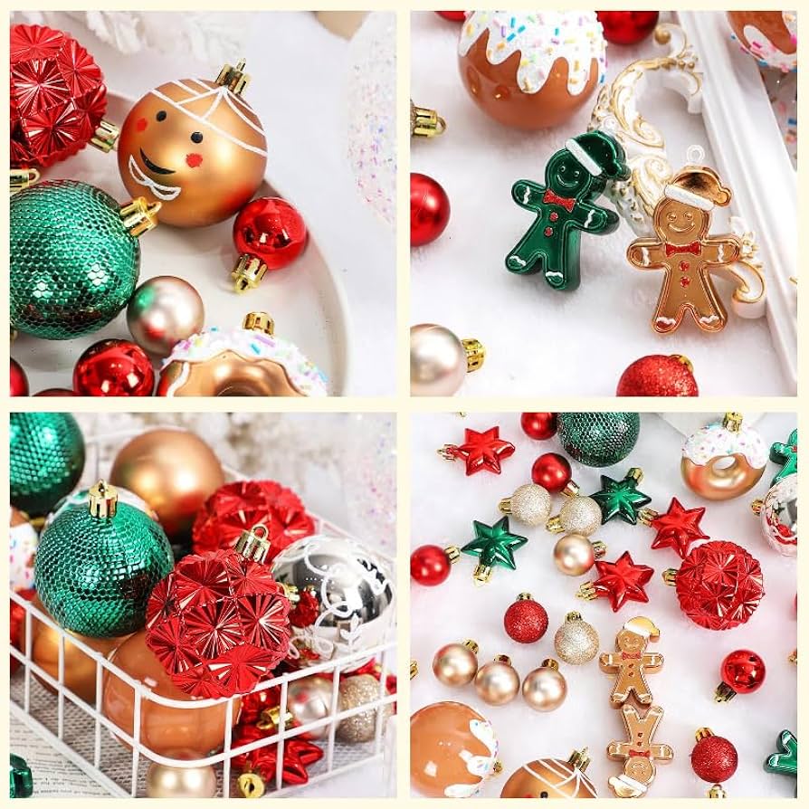 2025年クリスマスオーナメント Amazon.co.jp: 【2025年クリスマス飾り】クリスマスオーナメント