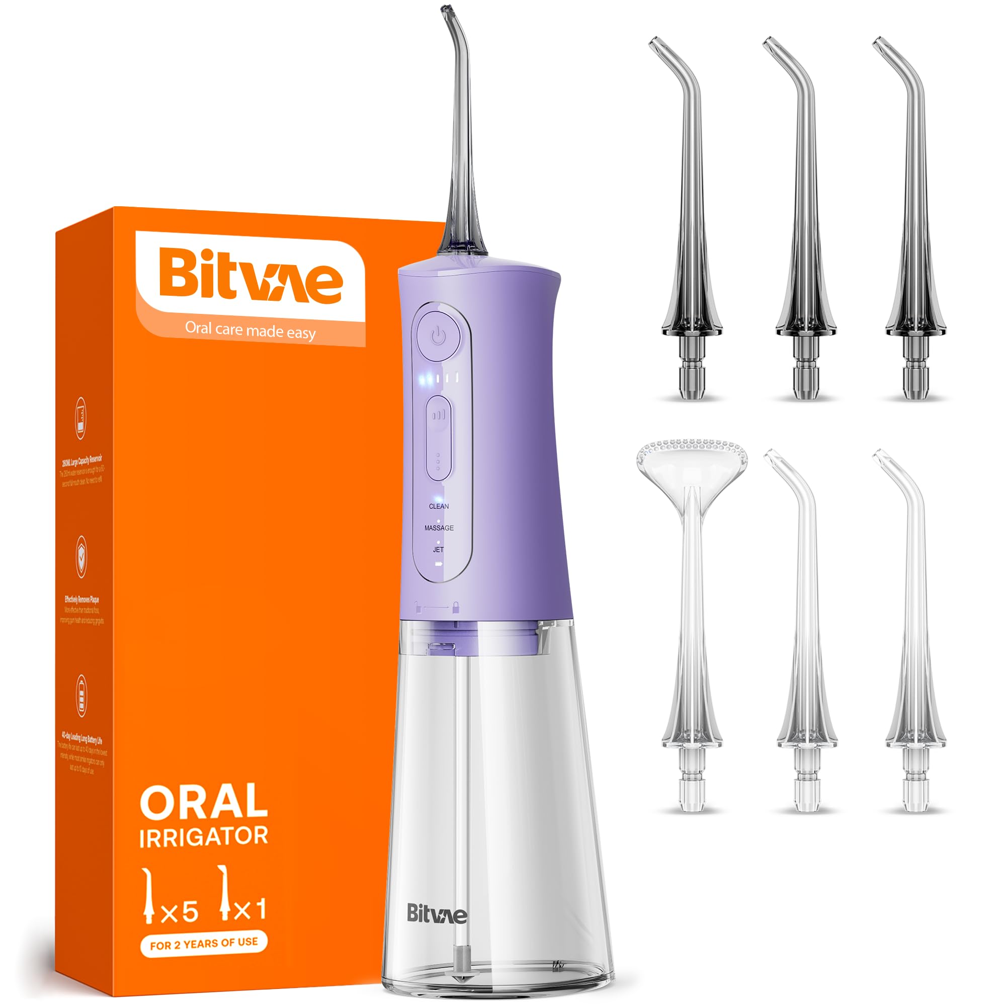 Bitvae Water Dental Flosser Teeth Pick Portable
