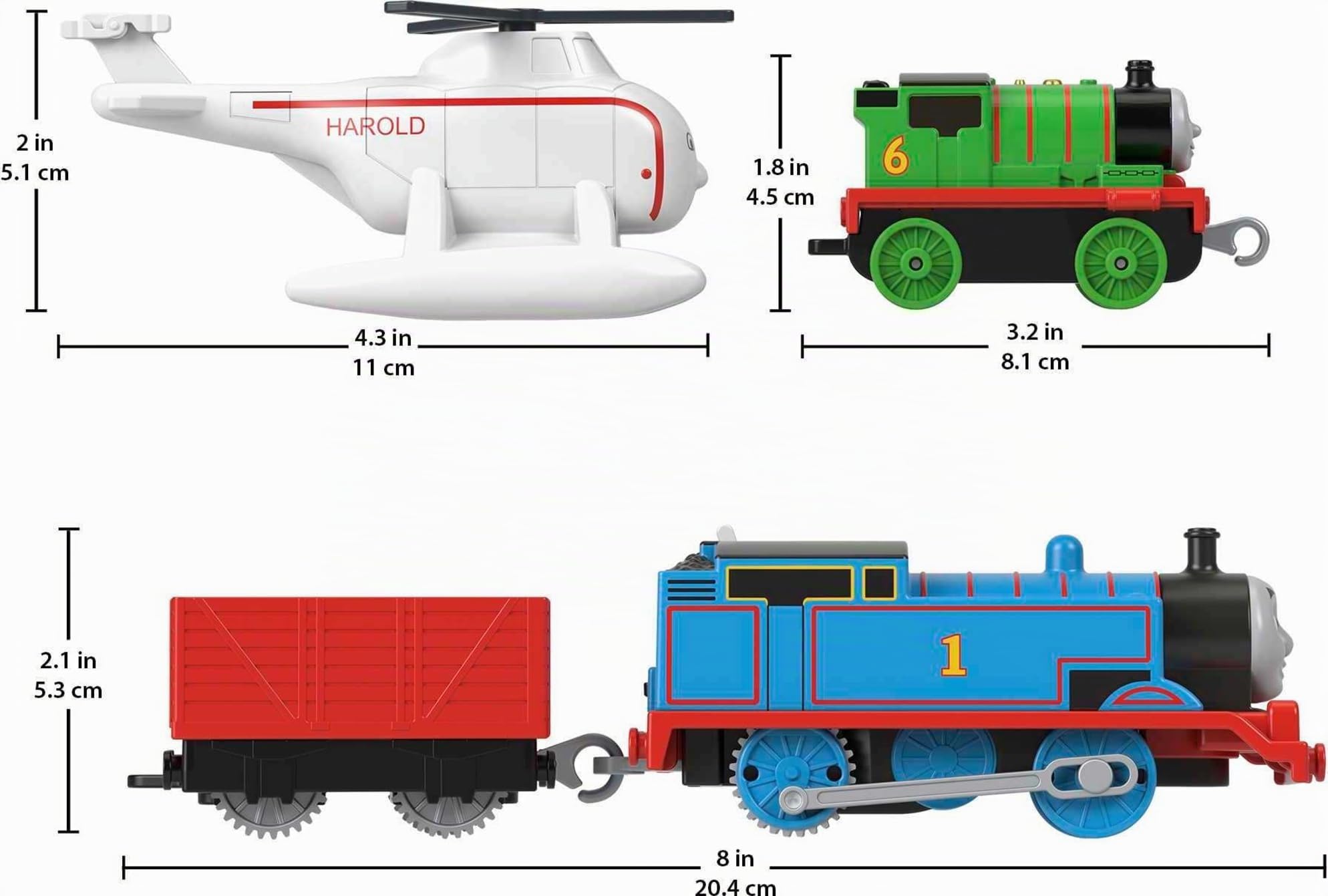 Thomas et ses Amis Cofret Super Tour : Trains et Grues de Fisher-Price, train motorisé et piste pour enfants à partir de 3 ans, GXH09