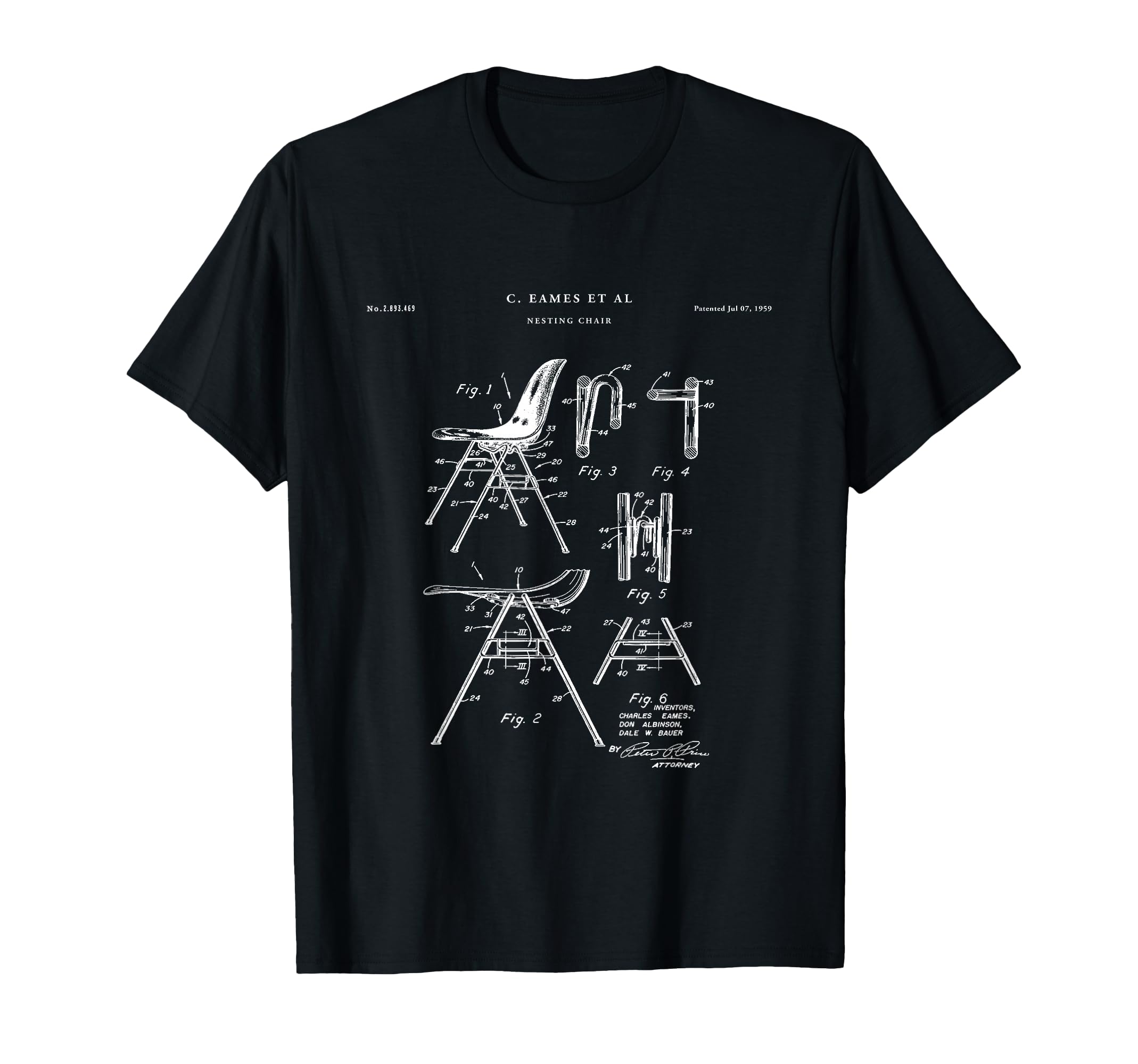 Eames Chair Patent - Office T-Shirt