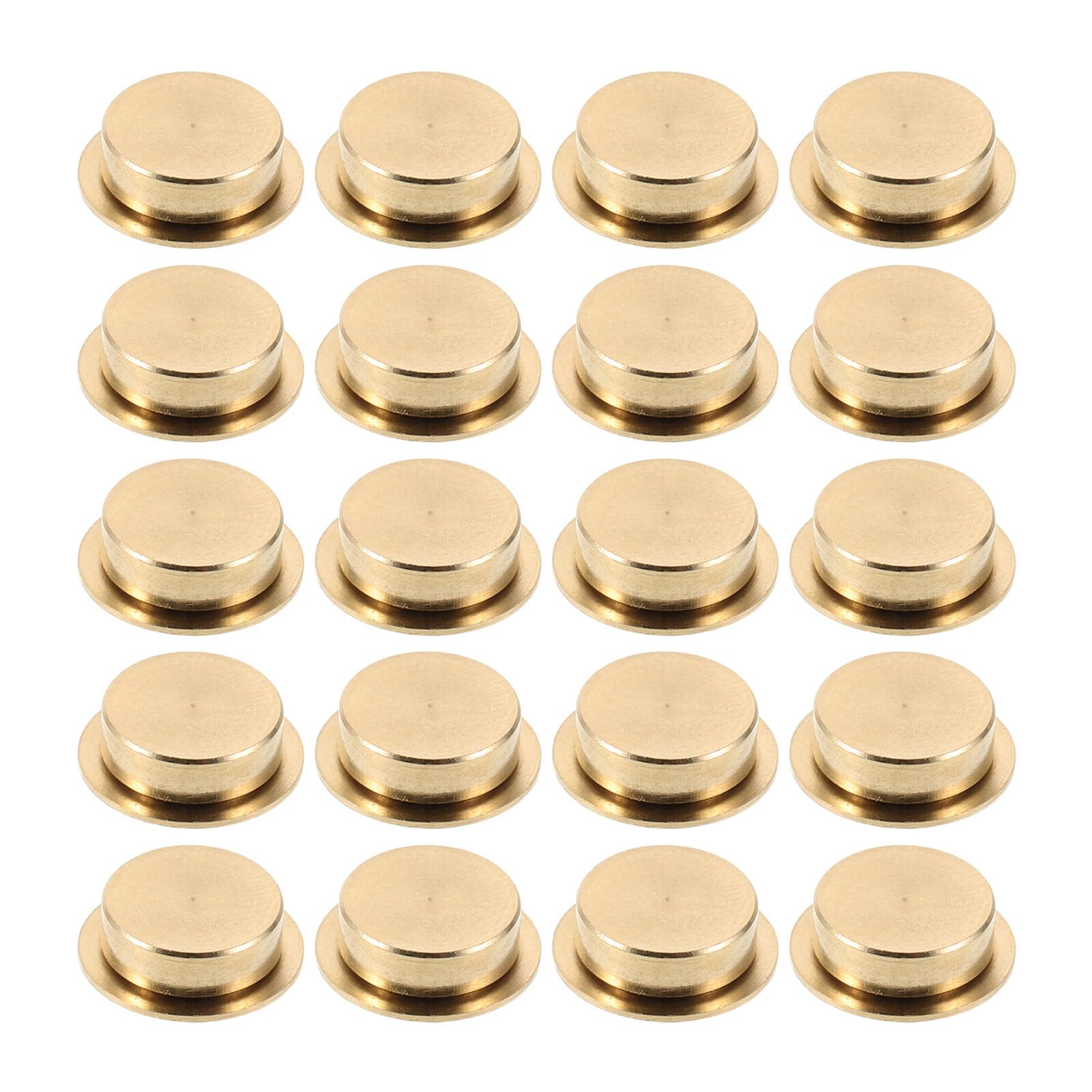 20pcs 3d Nail Art Rotary Bearings Metal Spinning Nail Charm Shafts High-speed Rotating for Women Accessories