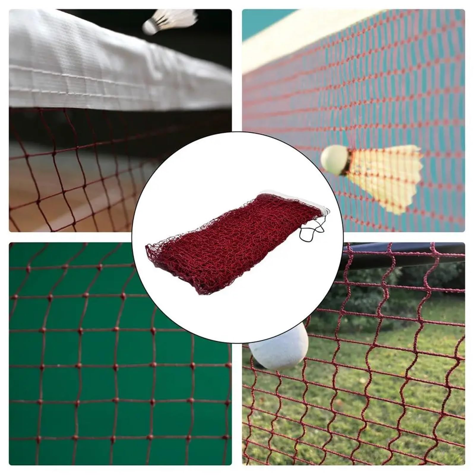 Rete da Badminton Professionale Allenamento Sportivo Rete da Badminton Standard Rete da Tennis all'aperto Rete da pallavolo Esercizio Sportivo per Badminton, Tennis