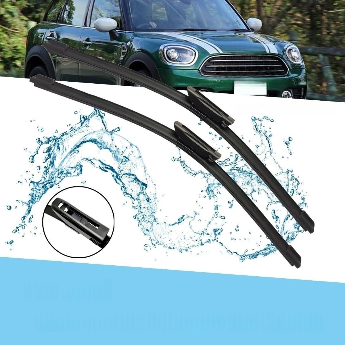 Spazzole tergicristallo per auto Adatto per Mi&ni Clubman R55 Cooper R56 tergicristalli per auto(4PCS Cooper (2012-2013))
