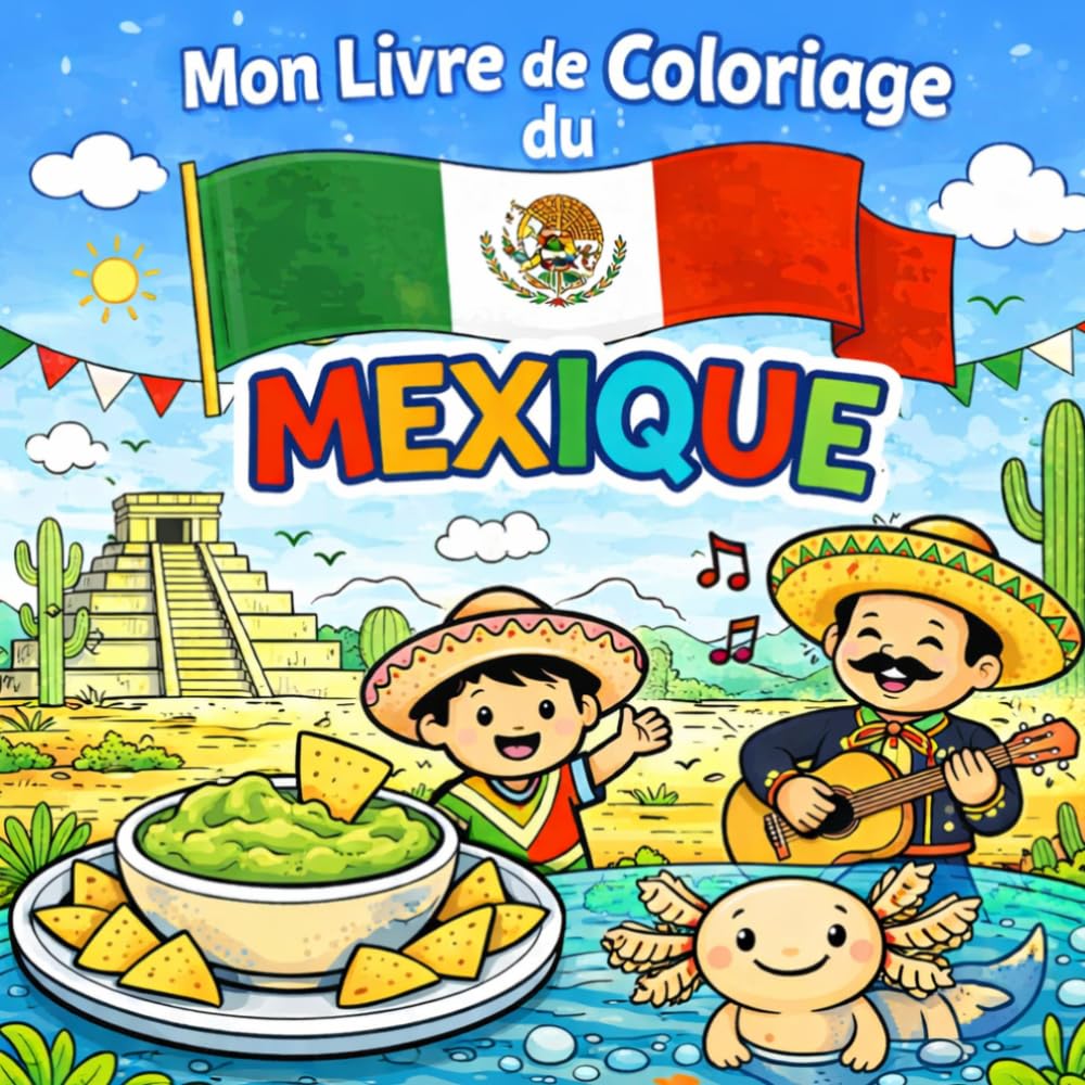 Mon Livre de Coloriage du Mexique