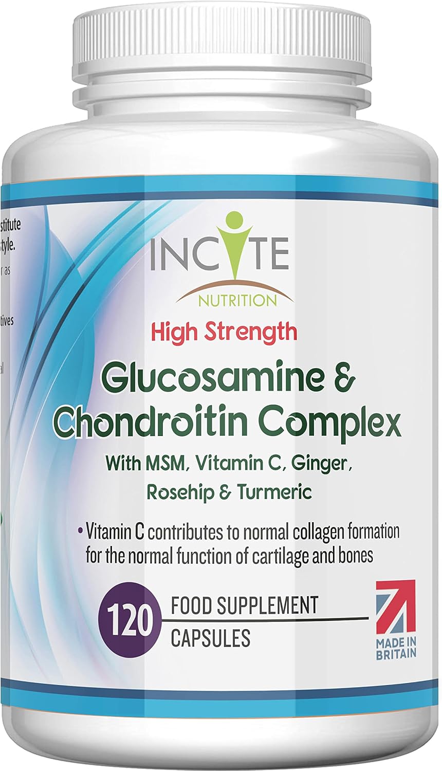 Glucosamine and Chondroitin High Strength Complex with MSM, Vitamin C
