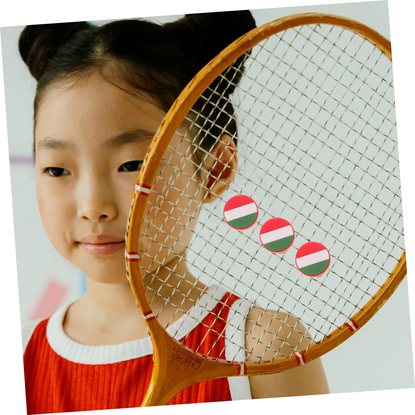 BESPORTBLE Amortiguador De Raqueta De Tenis Sobregrip Cinta De Agarre para Raqueta De Tenis De Tenis Tenis Tennis Patrón Amortiguador De Tenis para Raqueta