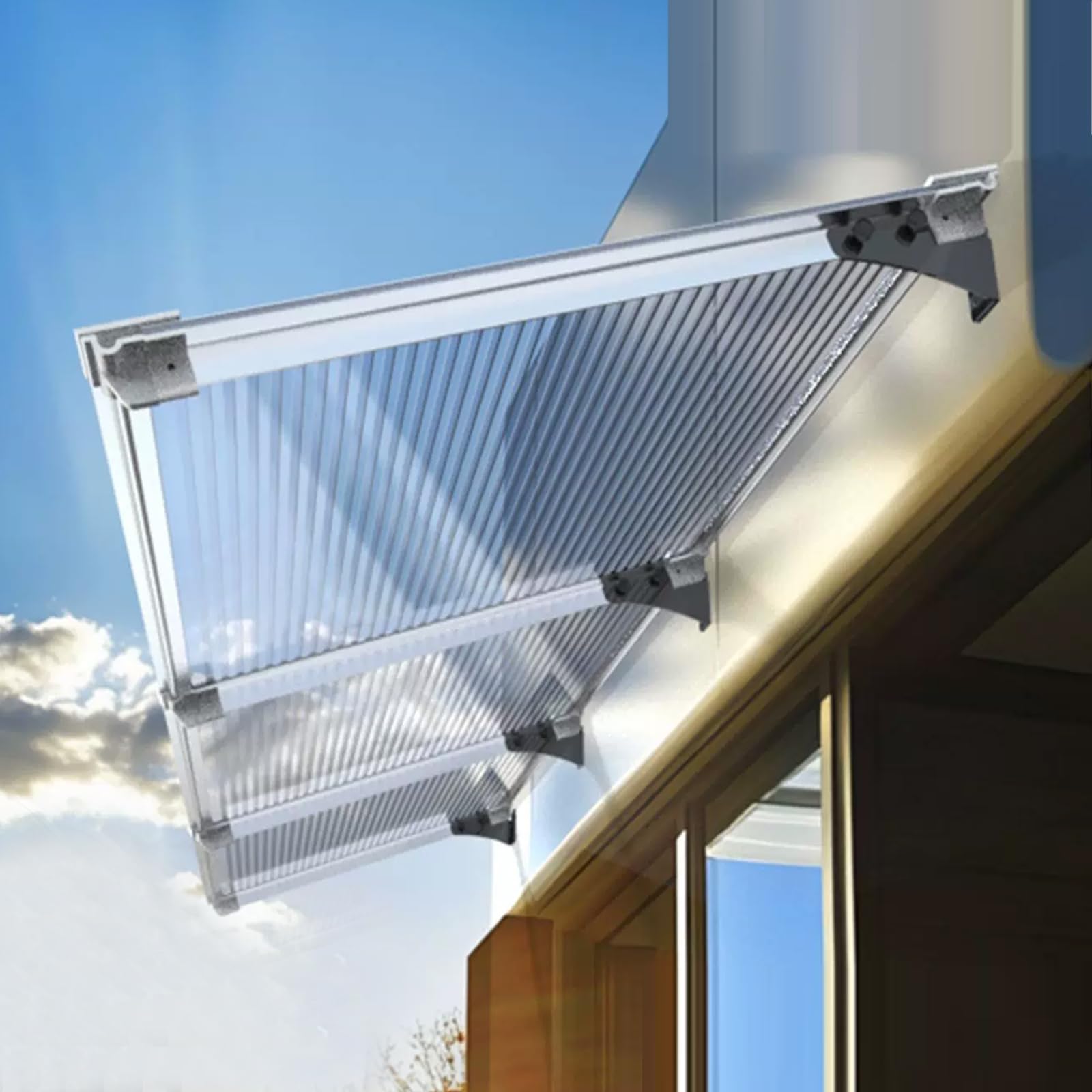 Auvent rétractable anti-UV et imperméable pour ombrager votre terrasse extérieure