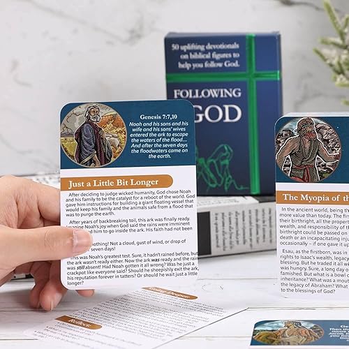 Miniatura 8 de Tarjetas devocionales diarias  Devocionales cristianos para oración y meditación  Explora tu fe, estudio bíblico o grupos juveniles  Regalos