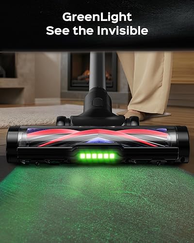 Miniatura 4 de Aspiradora inalámbrica, aspiradora ligera y recargable con cepillo 3 en 1, potente succión para suelos de alfombras y madera dura, pelo de mascotas,