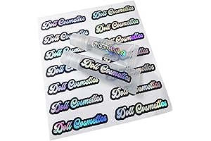 Custom Lip Gloss Tube Labels: Amplify Your Brand