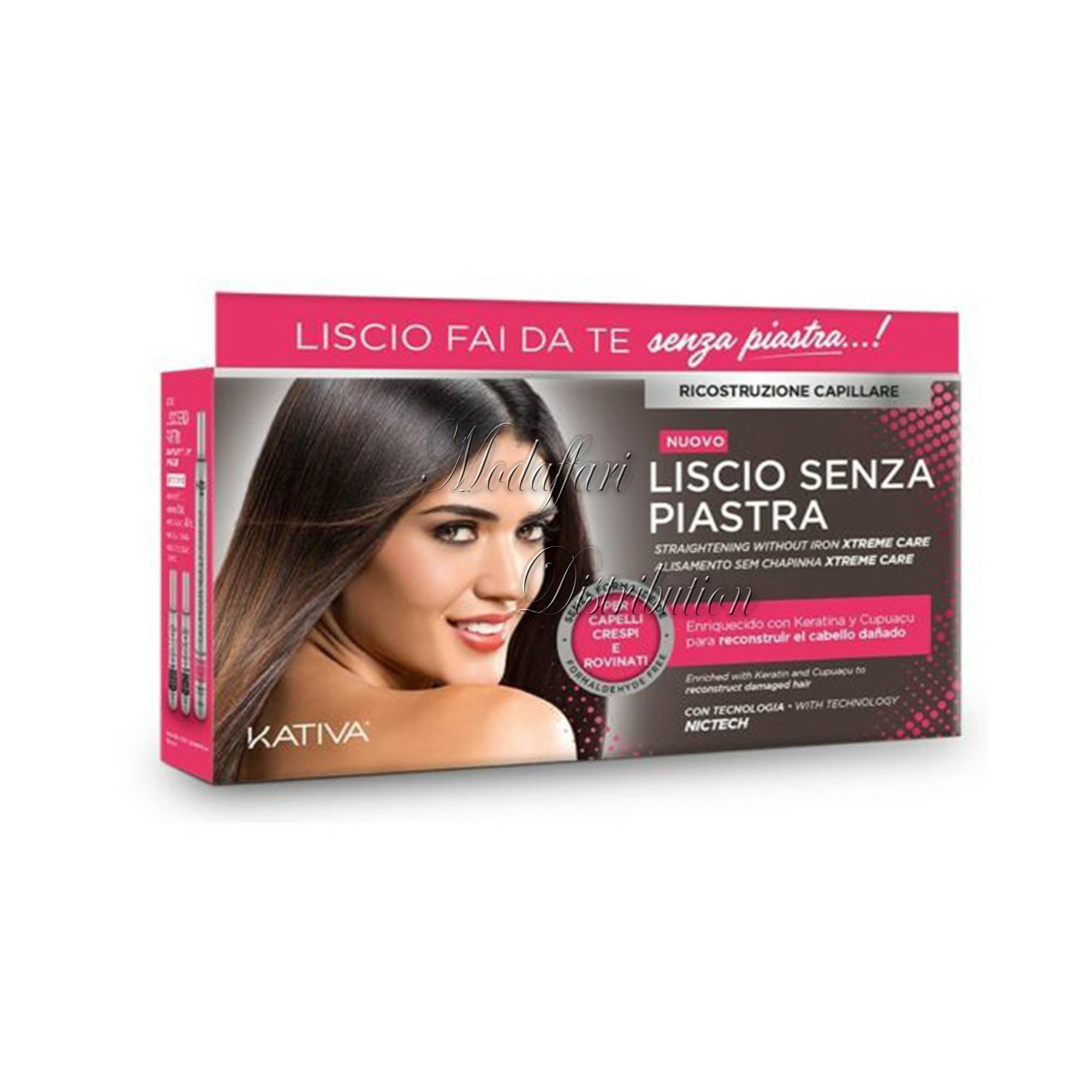 Trattamento Lisciante senza Piastra per Capelli Crespi e Rovinati