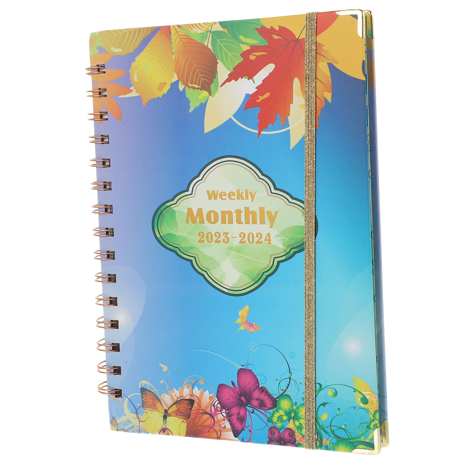 Tofficu 5stücke Spiral Planner Wöchentlicher Monatlicher Notizblock Akademischer Planer Für Schüler Studenten Zeitmanagement Organisation Für Schule Büro