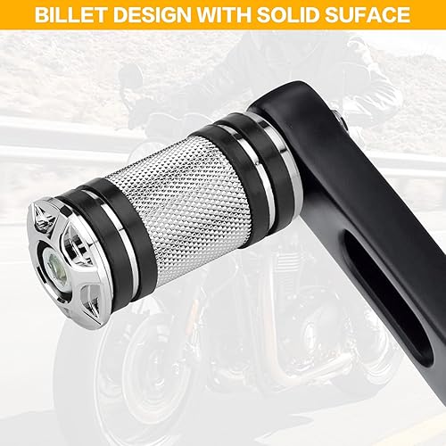 Vista 67 de Palanca de cambios de motocicleta, palancas de palanca de cambios CNC de repuesto para Harley Davidson Touring Softail Dyna Sportster Street Glide