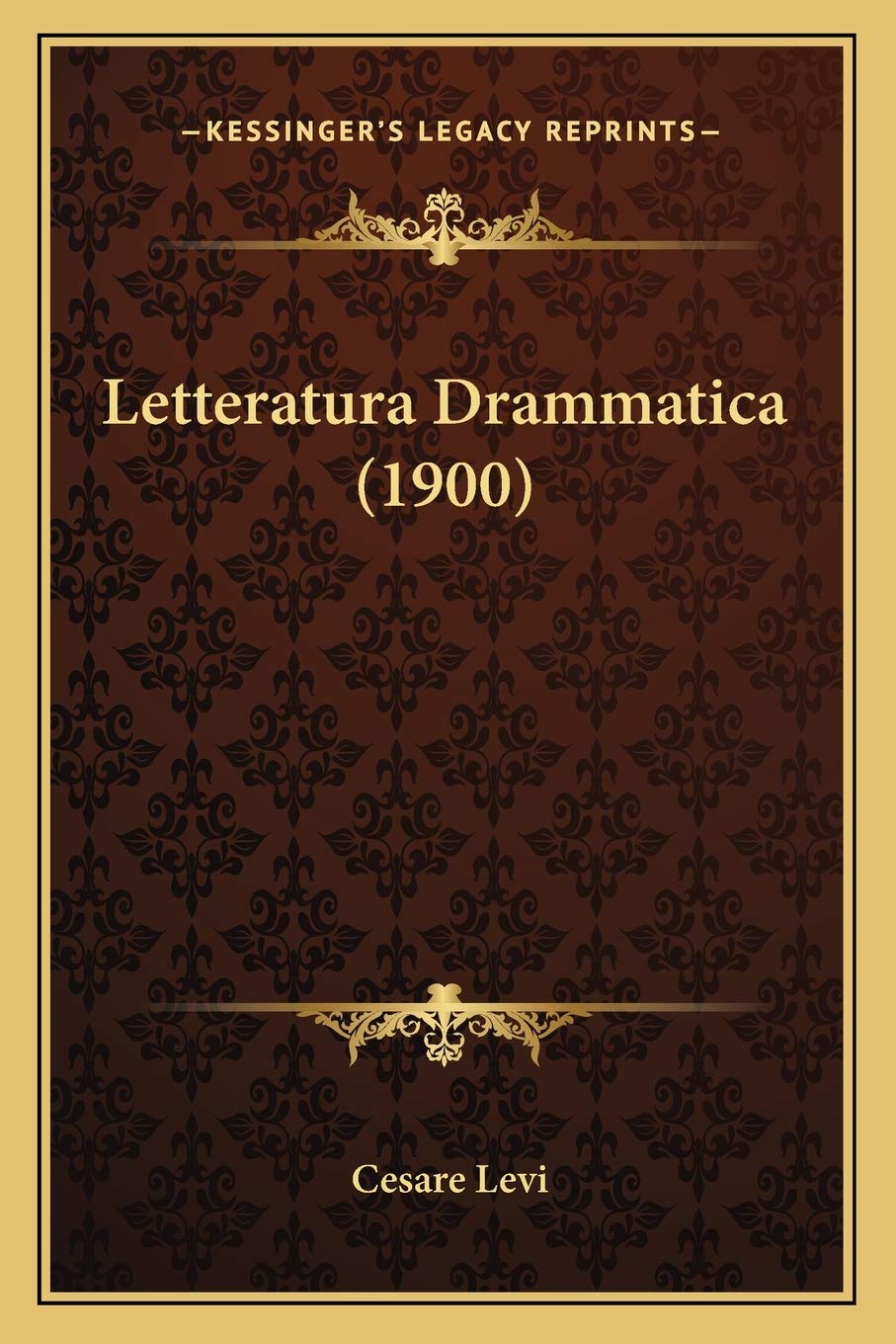 Letteratura Drammatica (1900)