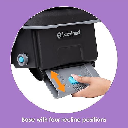 Miniatura 11 de Baby Trend Asiento de coche infantil de elevación segura, Dash Plum