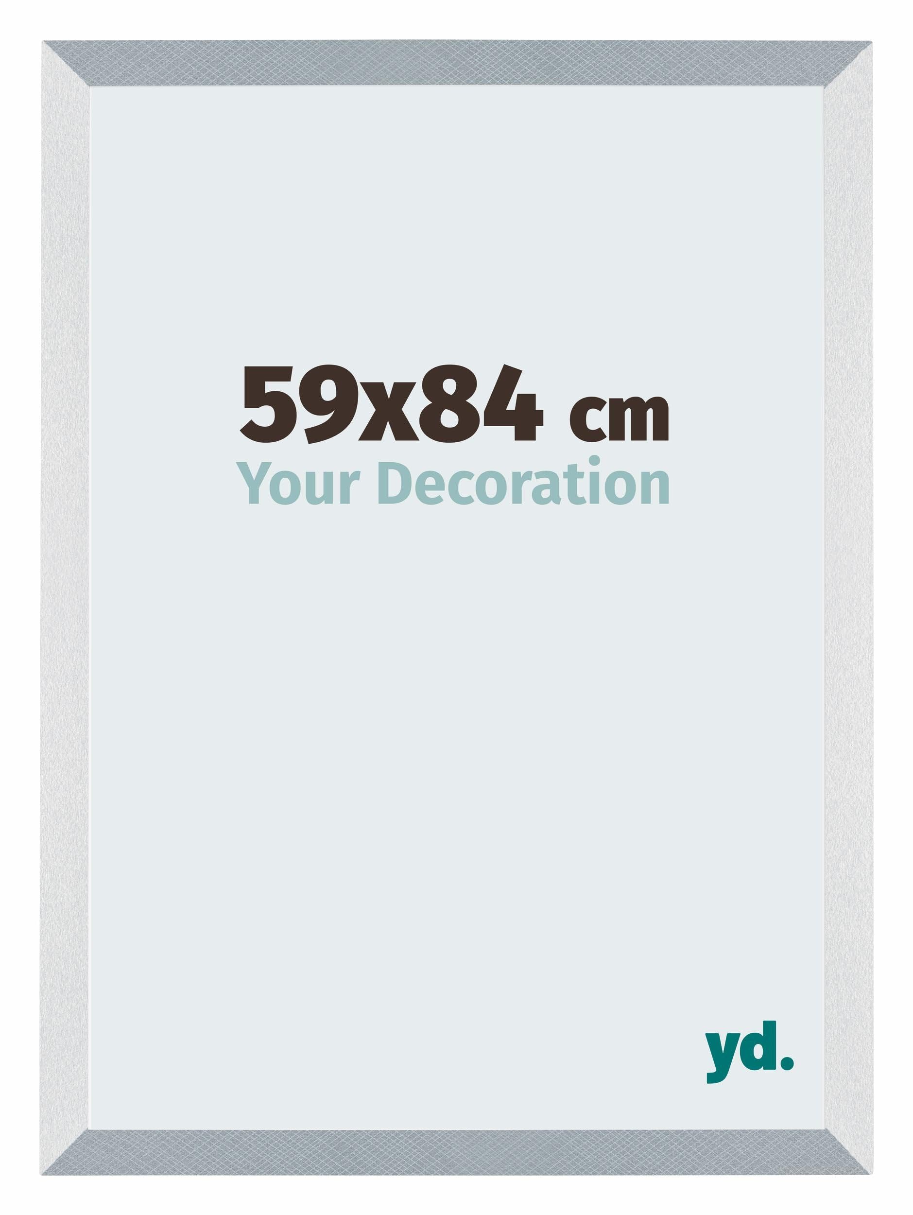 Your Decoration - Puzzle frame 59x84 - Aluminum Brushed - Puzzle frame 1500-2000 Pieces - MDF Photoframe - Mura